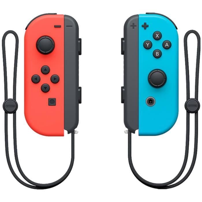 Nintendo Switch-console • Neonblauw & Neonrood