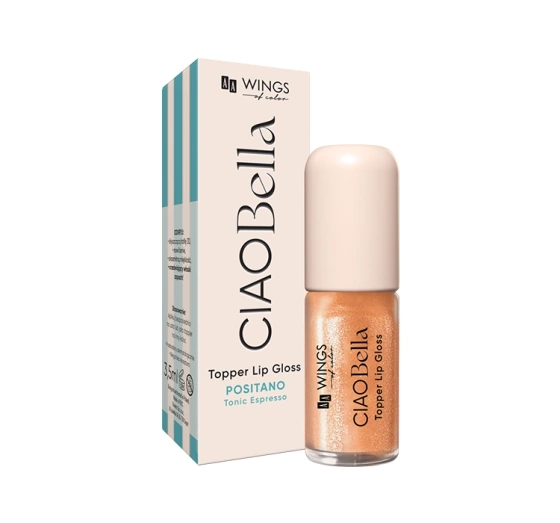 AA Wings of Color CIAO Bella topper-błyszczyk do ust 02 Walnut Glaze 3,5 ml