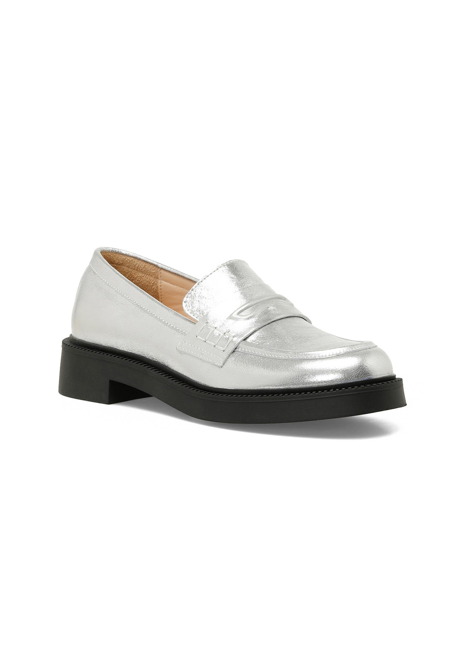 Nine West LOAFER LUNLER2 - Instappers - zilver