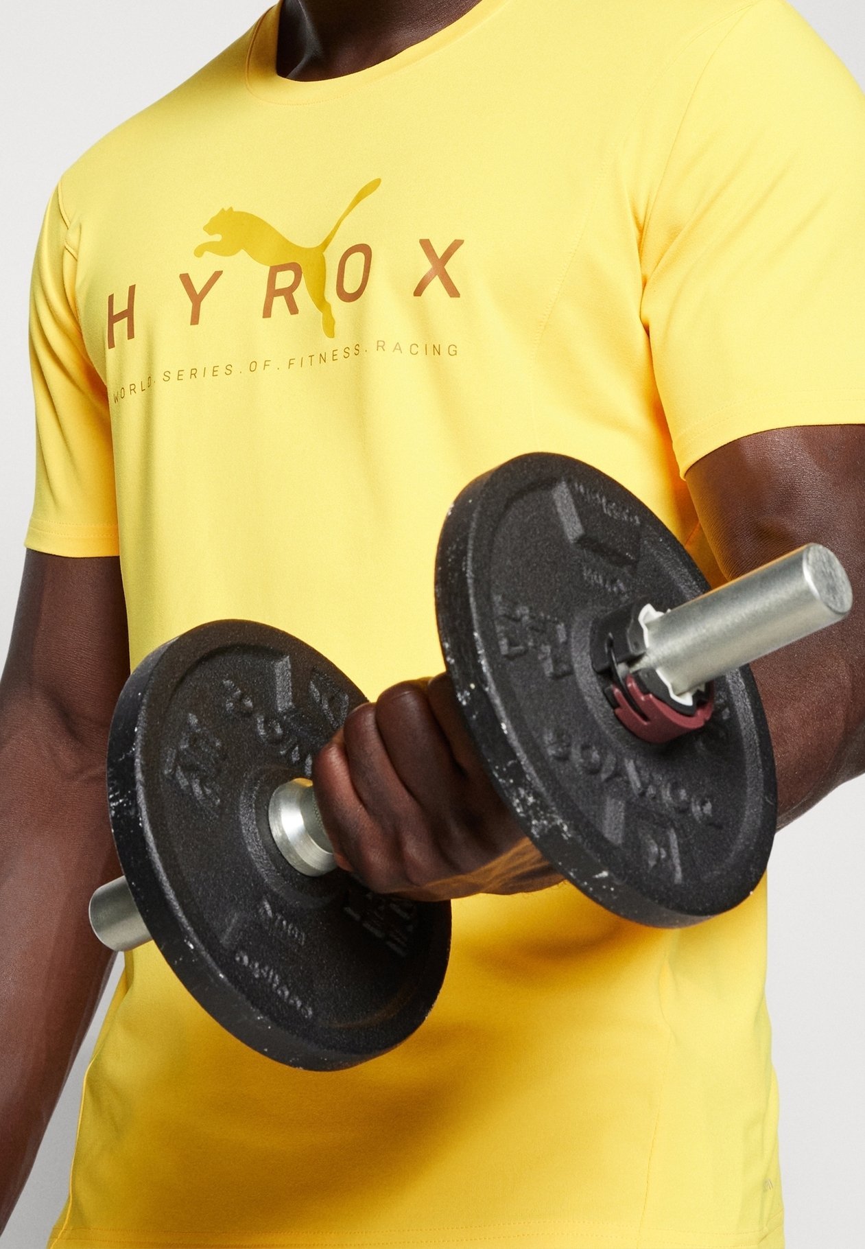 T-shirt sportiva Puma - arancione