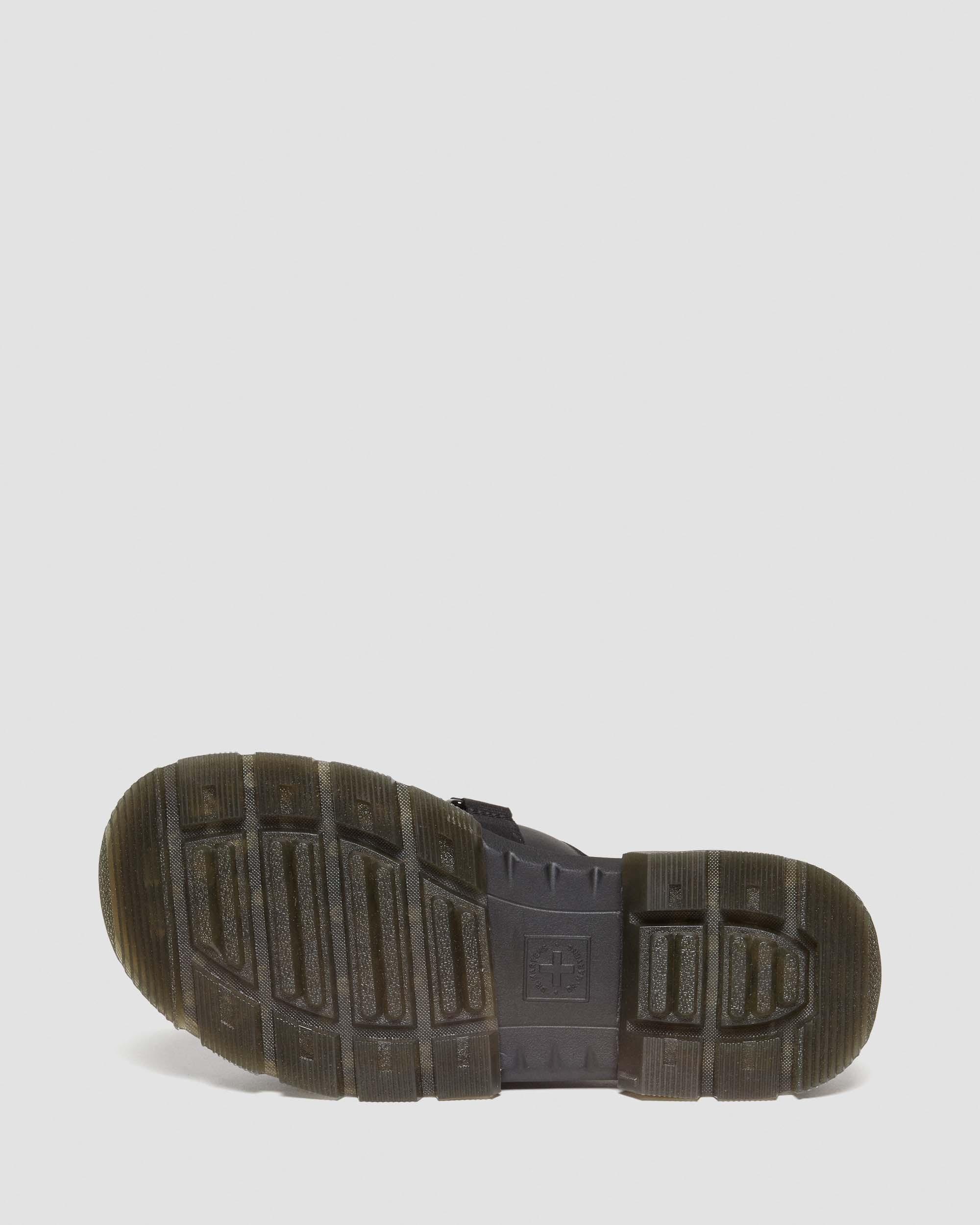 Ayce Leder & Webbing Sandalen
