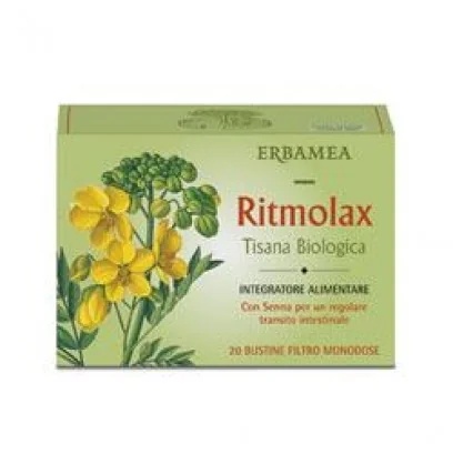 ERBAMEA Tisane bio Erbamea Ritmolax 20 sachets pour un transit intestinal régulier