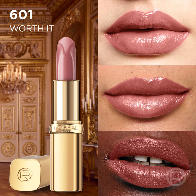 L'Oréal Paris Color Riche Free the Nudes Cremiger Feuchtigkeitsspendender Lippenstift