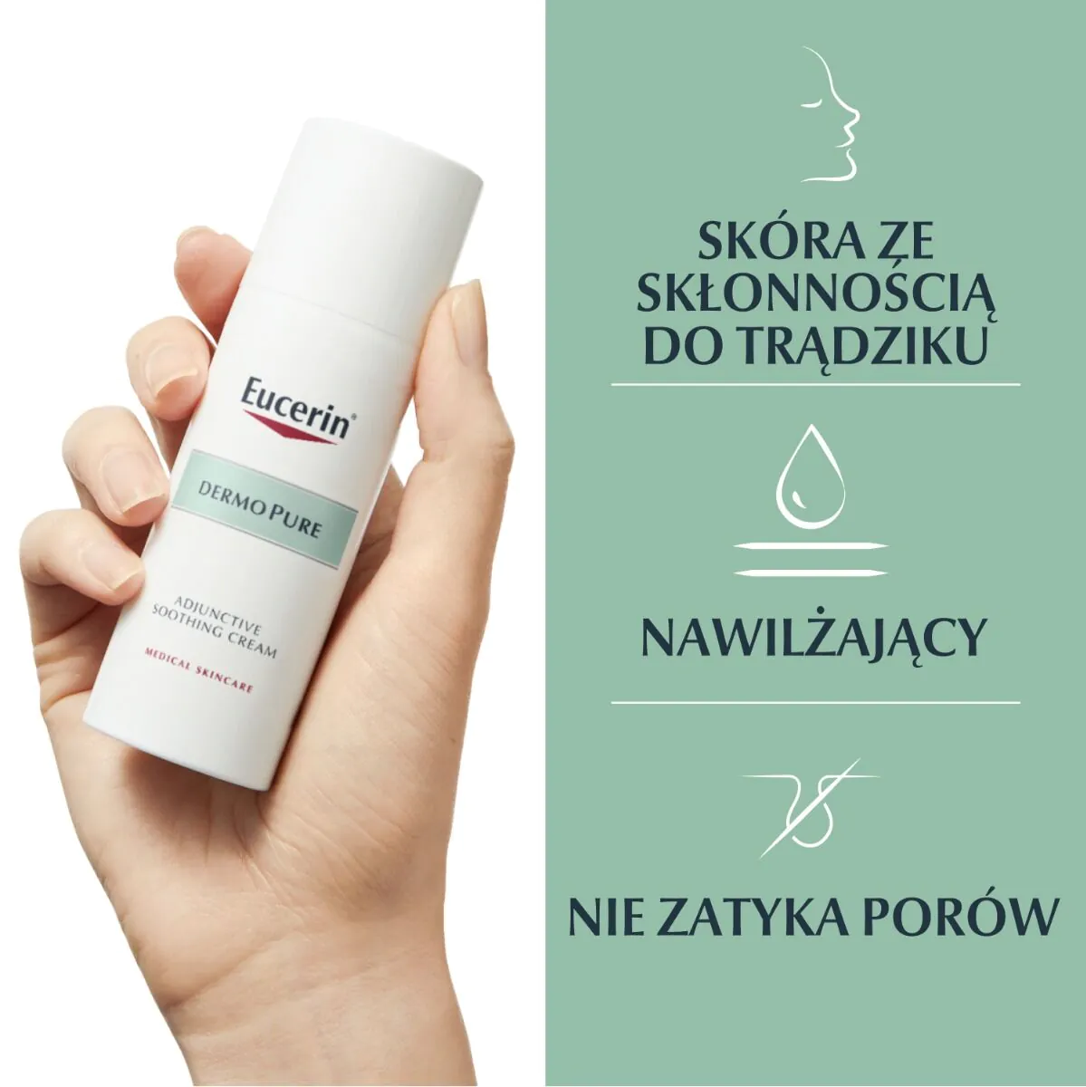 Eucerin Dermopure Krem Kojący w Trakcie Kuracji Przeciwtrądzikowych