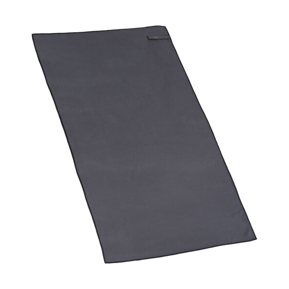 Sporthandtuch, 2er Set, 70 x 140 cm, anthrazit