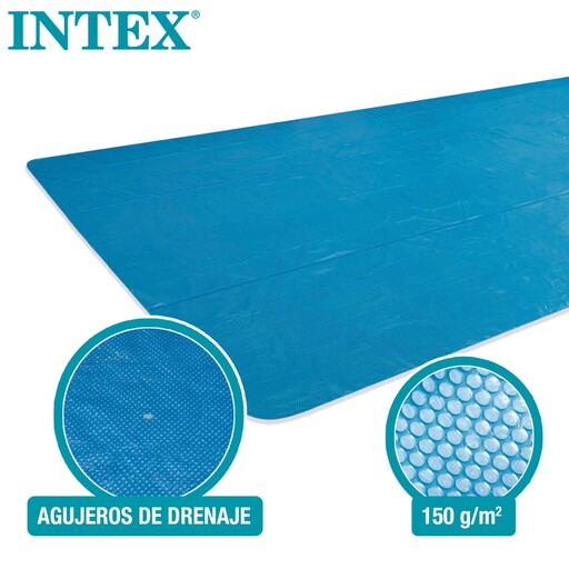 Couverture solaire Intex pour piscines rectangulaires 975 x 488 cm
