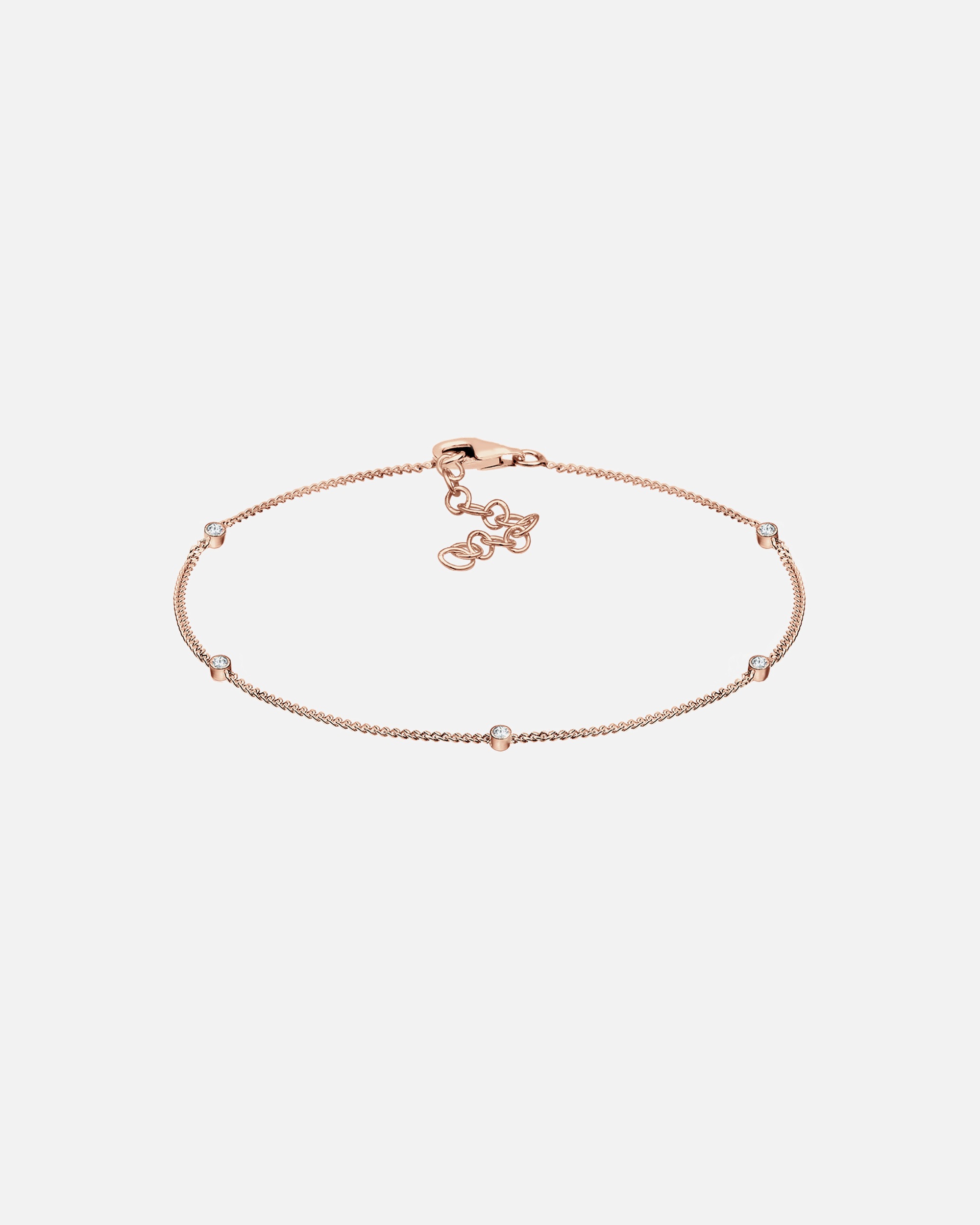 Elli Femmes Basic Moderne avec cristaux en argent sterling 925