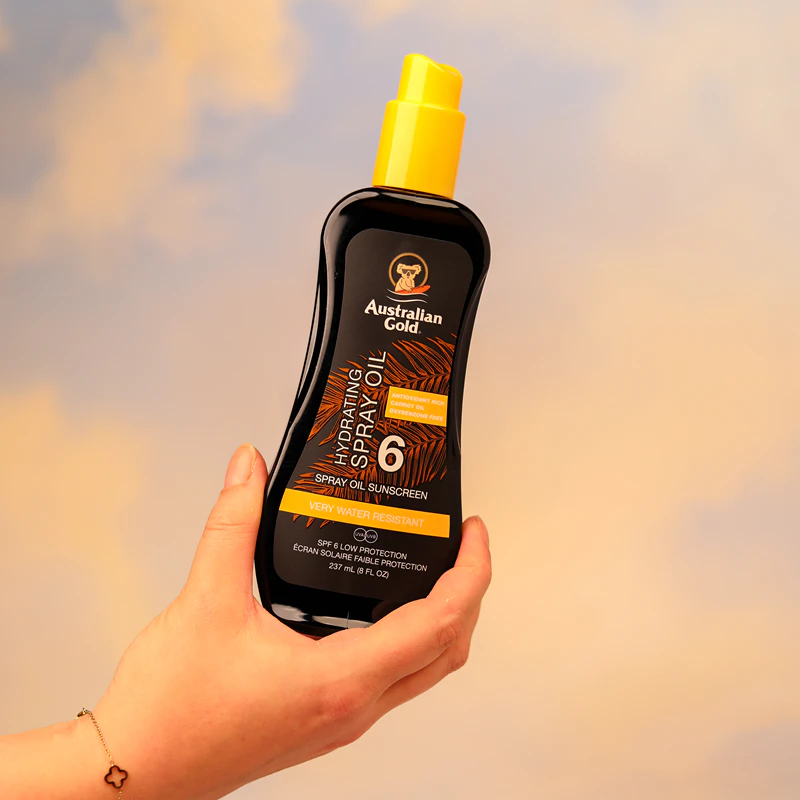 Australian Gold Spray Oil Sonnenschutz-Körperölspray mit Sonnenschutz
