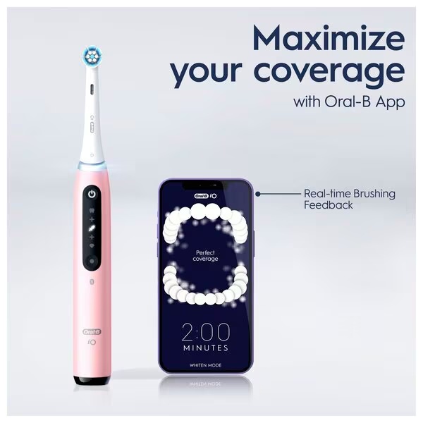 Električna zobna ščetka Oral-B iO Series 5s, roza