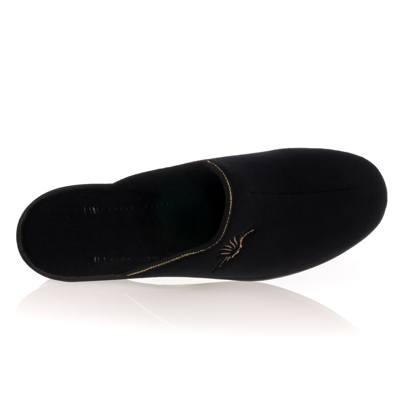 Women's Black Slippers