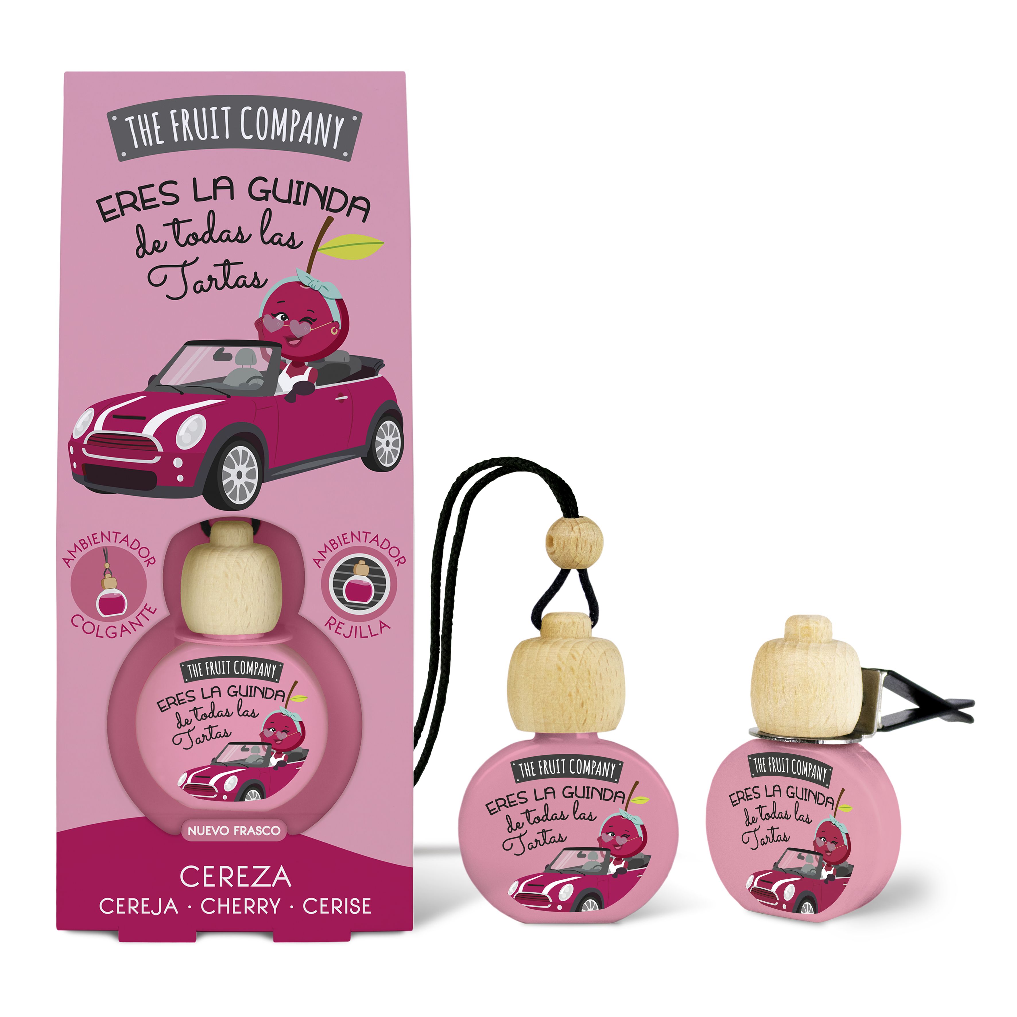Osvježivač zraka za automobil Cherry s kopčom Osvježivači zraka i svijeće