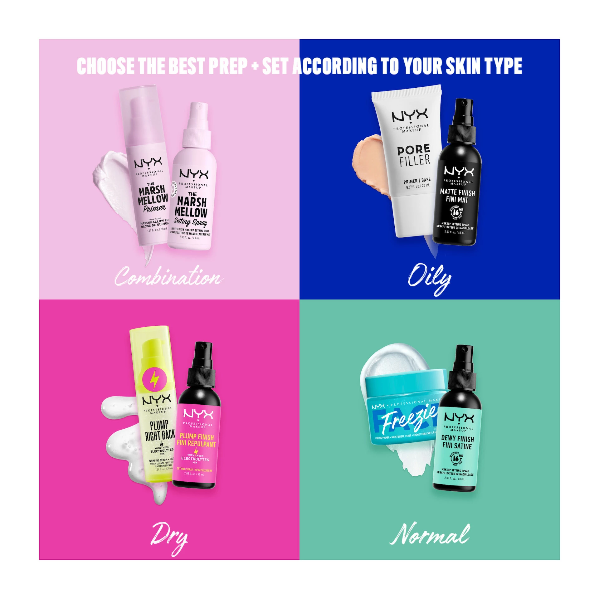 Spray fixator pentru machiaj cu finisaj mat 60 ml - NYX Professional Makeup