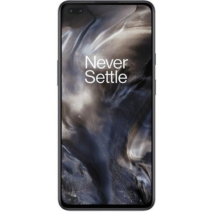 OnePlus Nord 5G Snapdragon 765G 8GB 128GB Grigio Quad Camera da 48MP Display AMOLED a 90Hz Versione globale per il Regno Unito con adattatore europeo AC2003