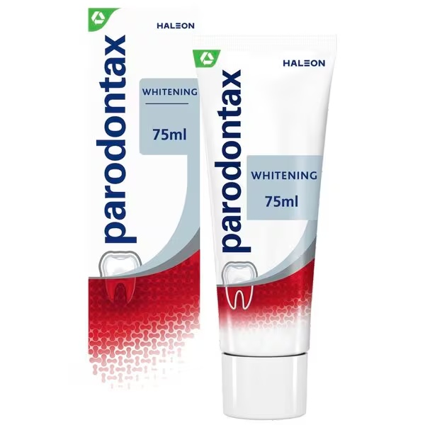 Zobna pasta Parodontax za beljenje zob<br>Medicinski pripomoček - 75 ml