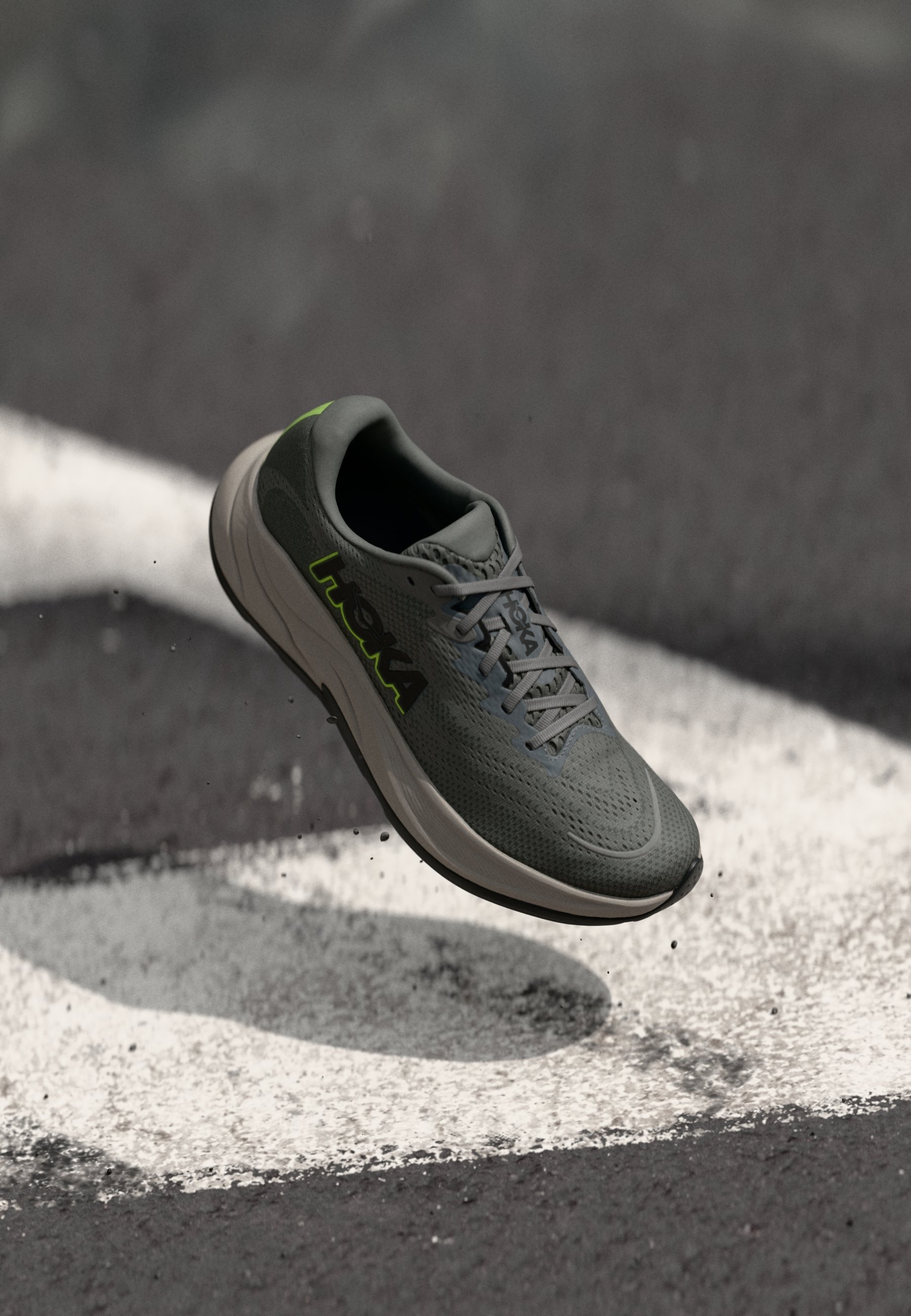 HOKA RINCON 4 - Chaussures de course sur route - gris asphalte/gravier
