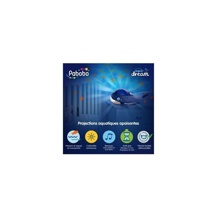 Aqua Dream Whale Musical Night Light