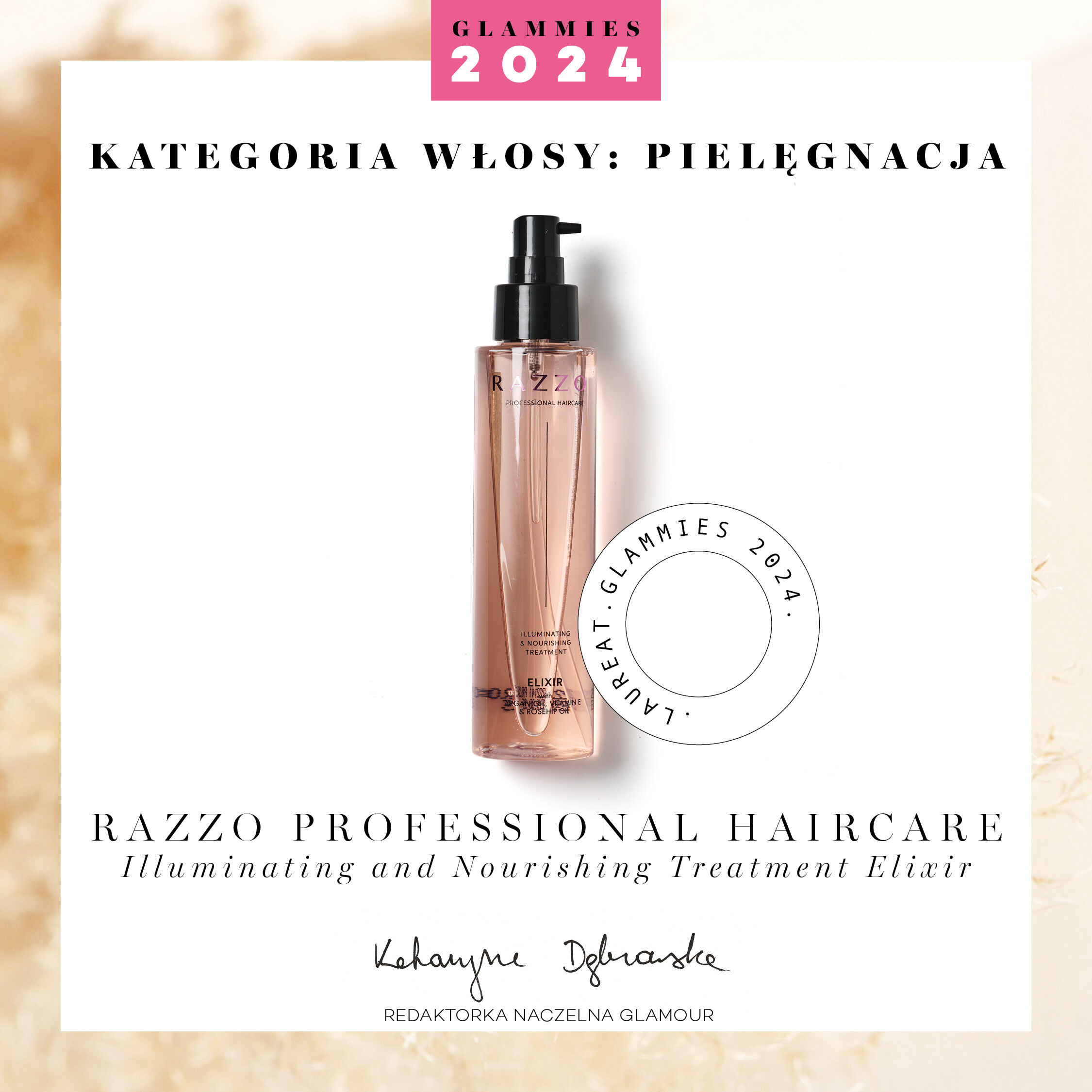 Razzo Haircare Elixir Glødende og nærende behandling