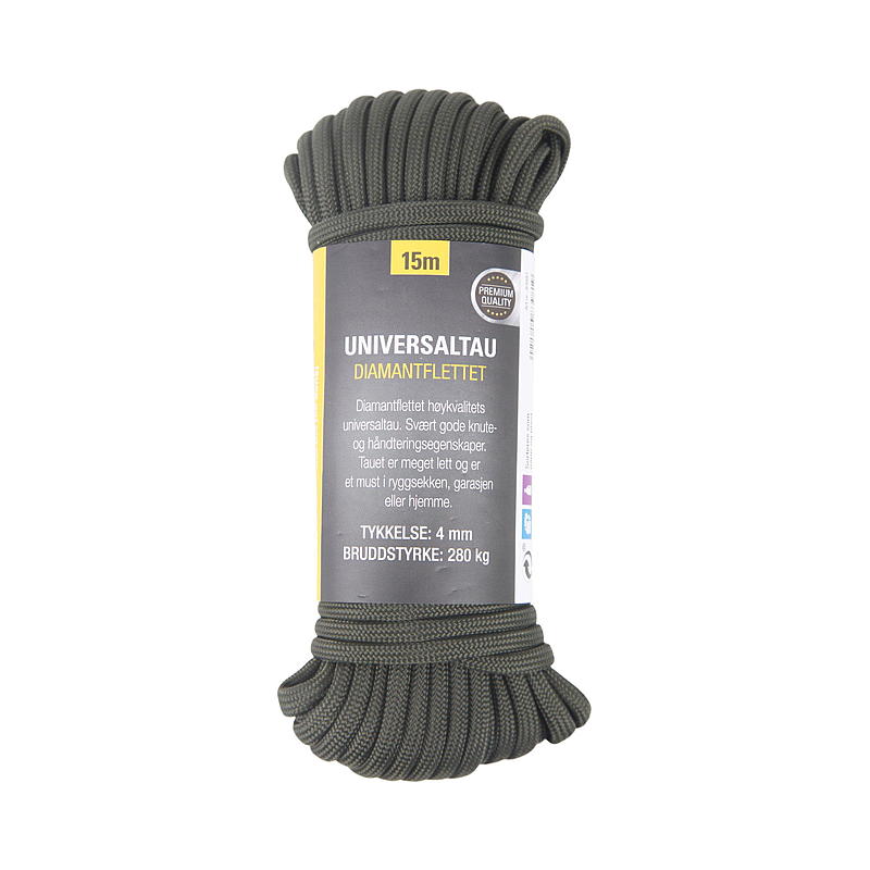 Universelles Arbeitsseil 15 m 4 mm