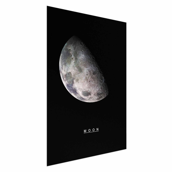 Plakat Księżyc 21x30 cm