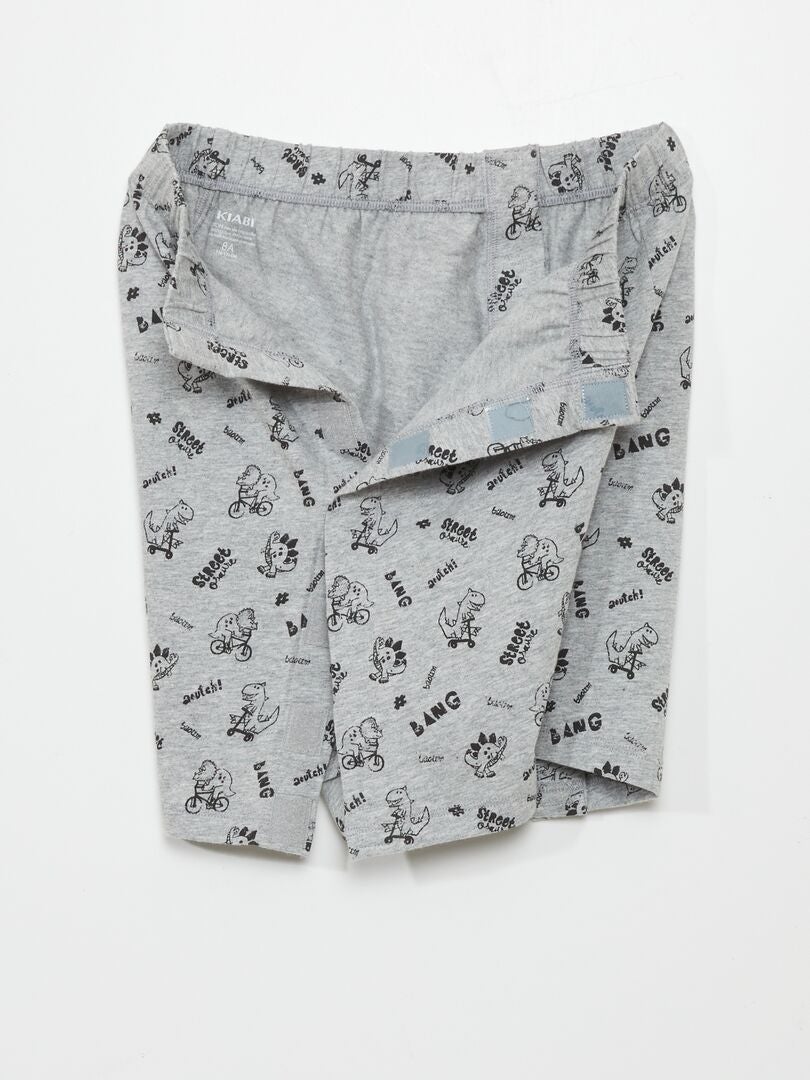 Jersey shorts - So Easy - GRIJS