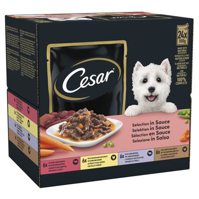 Cesar Pouches Lækkert Frisk Udvalg I Sauce