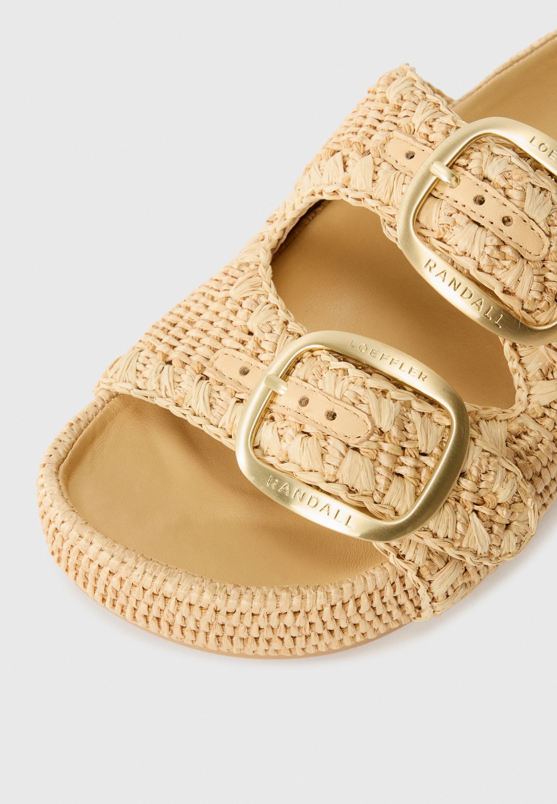 Loeffler Randall THEO - Sandále - prírodné