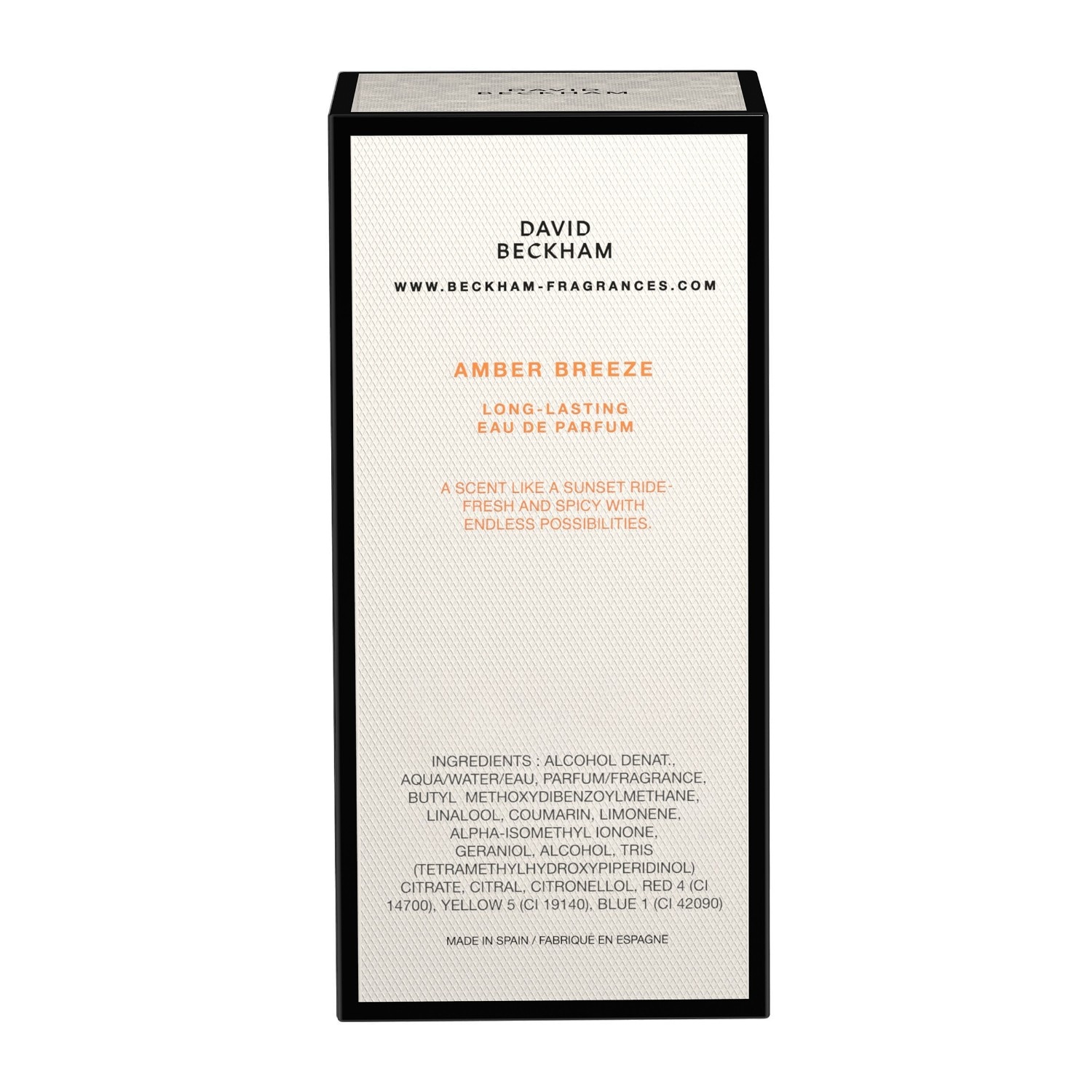 David Beckham Eau de Parfum Amber Breeze – 100 ml