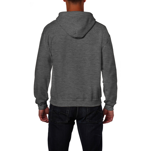 Sudadera Con Cremallera Y Capucha Modelo Blend Hombre Deporte/gimnasio Gildan (gris