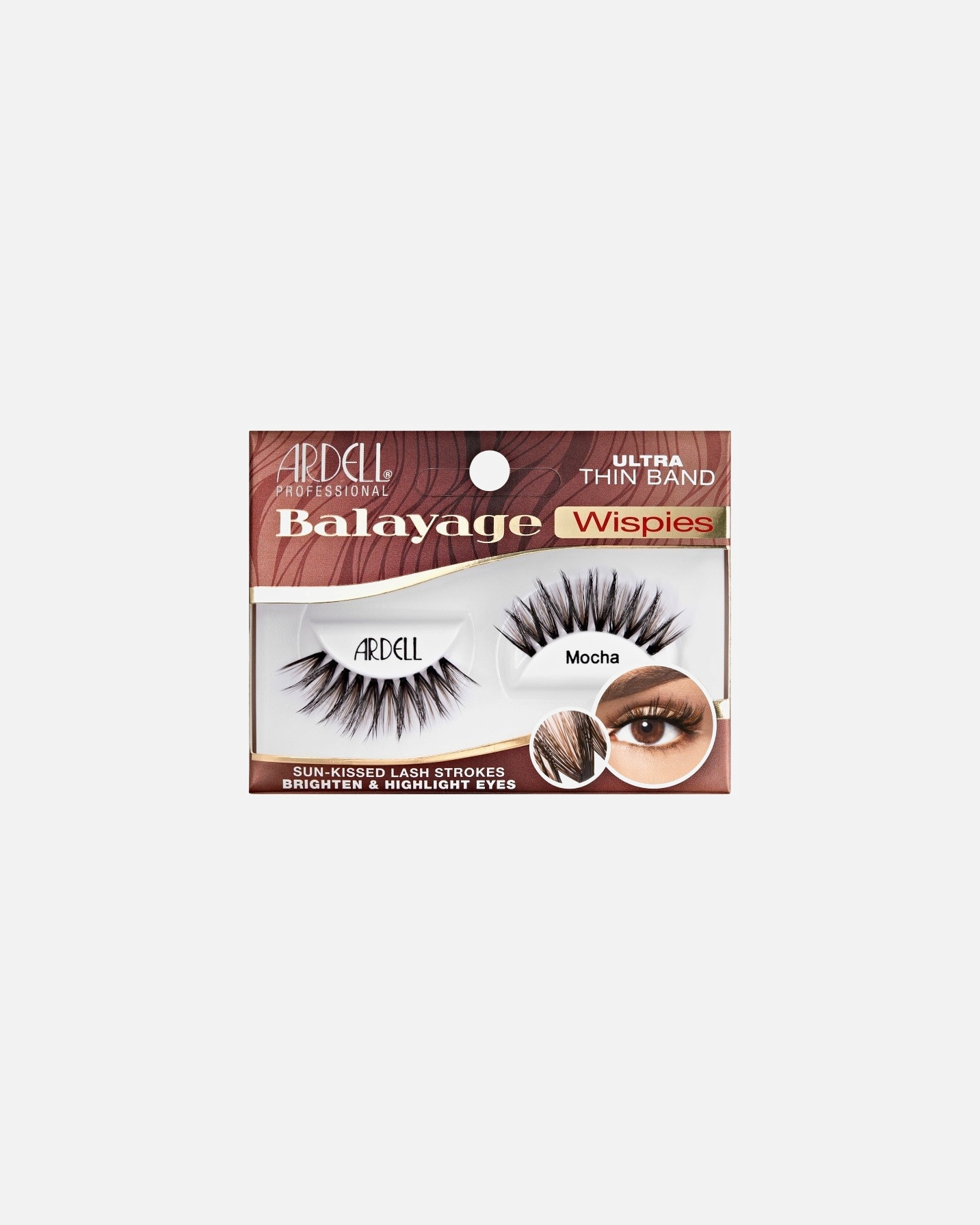 Ardell Make-up-Accessoire Balayage Wispies Lashes Mocha - Mocha