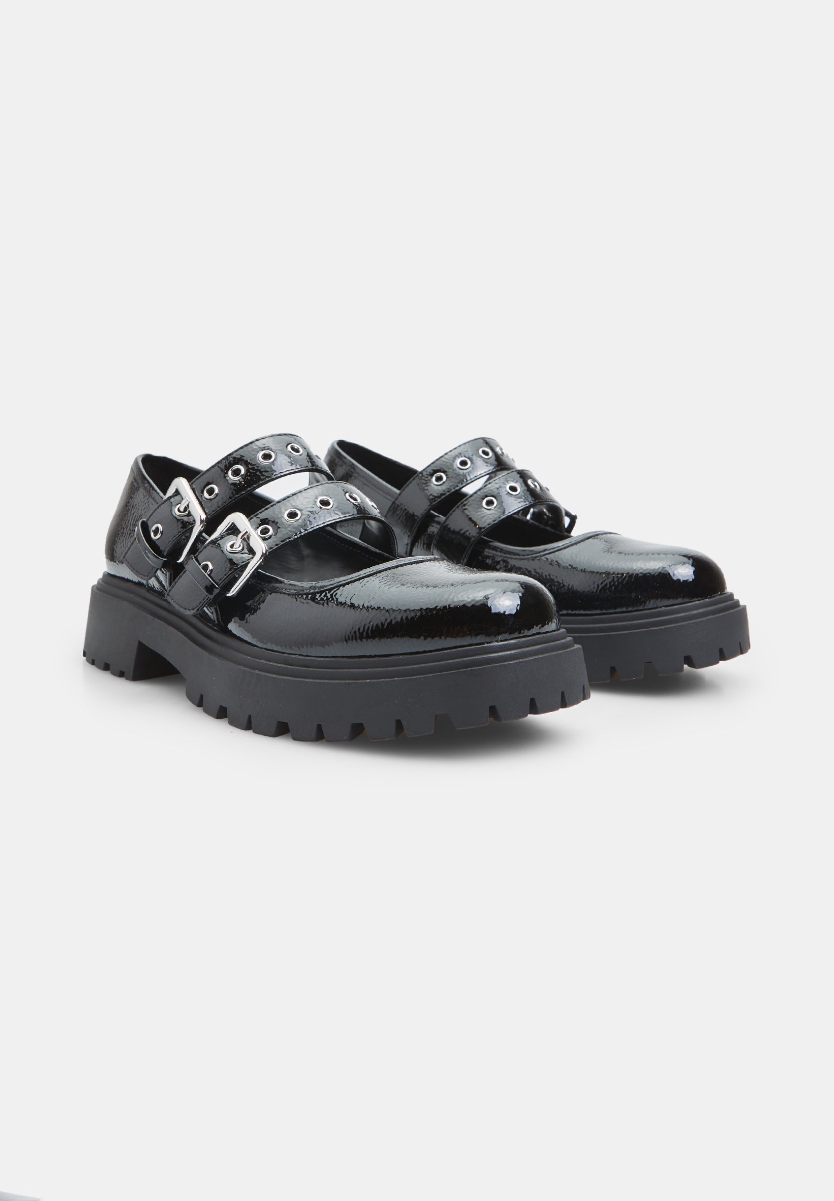 Ballerines à bride cheville Bata - noires