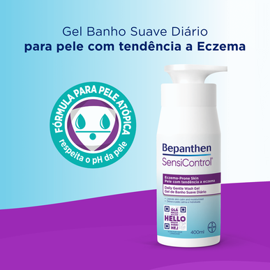 Bepanthen Sensicontrol gel za prhanje 400 ml