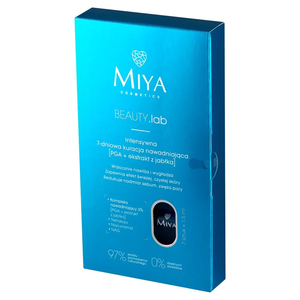 Miya Beauty.Lab Intensywna 7-Dniowa Kuracja Nawadniająca [Pga + Ekstrakt z Jabłka] 3%