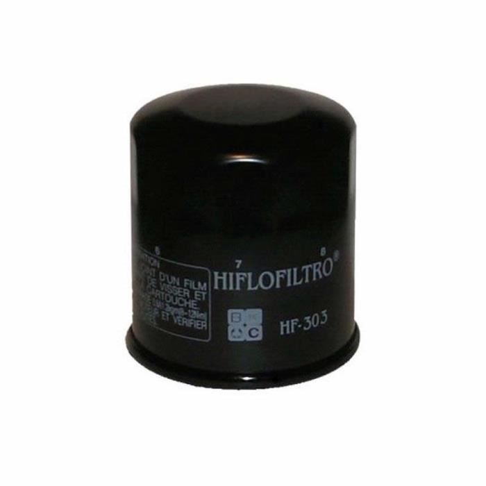 Filtre à  huile Hiflofiltro HF303 pour moto quad