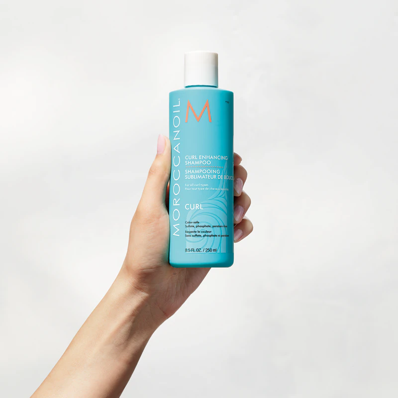 Shampoo Moroccanoil Curl para cabelos cacheados e ondulados