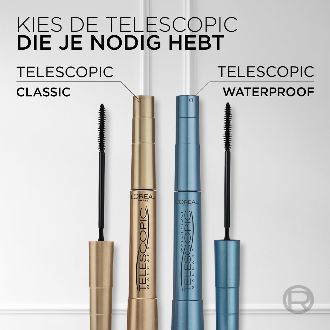 L'Oréal Paris Telescopic maskara vodootporna - 8 ml
