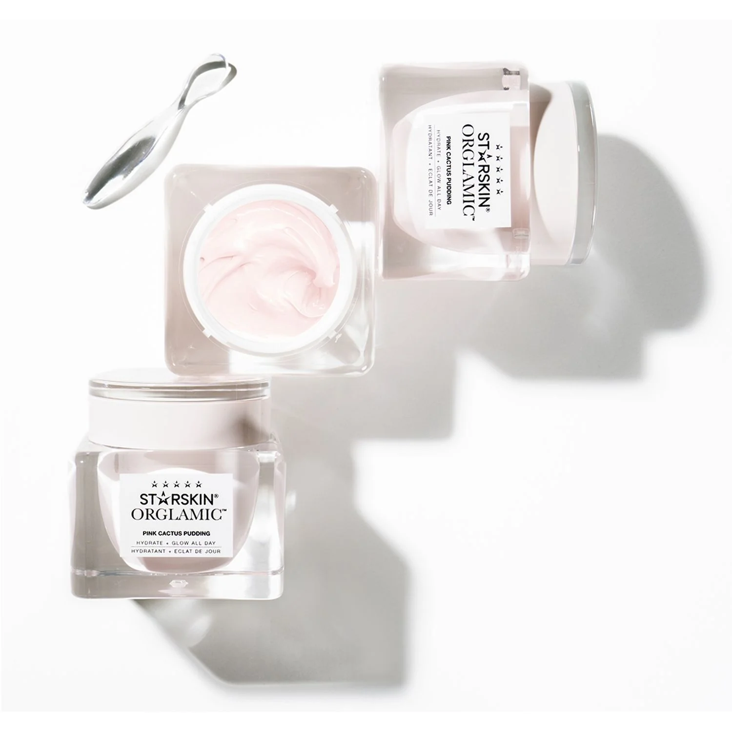 Orglamic ORGLAMIC™ Pink Cactus Pudding - Tratt.viso 24 ore idratante, Base Trucco idratante