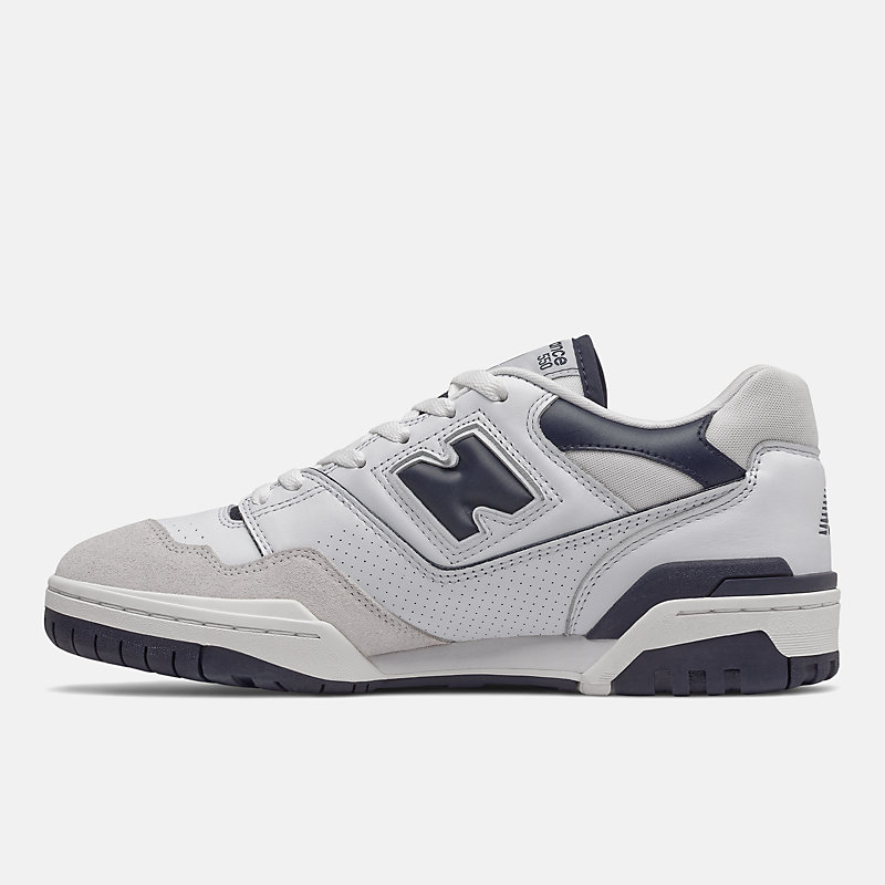 Unisex BB550 - Biały z motywem Team Navy
