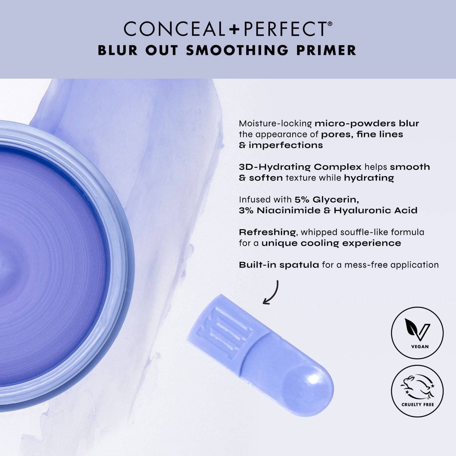 Milani Primer Conceal + Perfect Blur Out izlīdzinošais bāze - 21 g