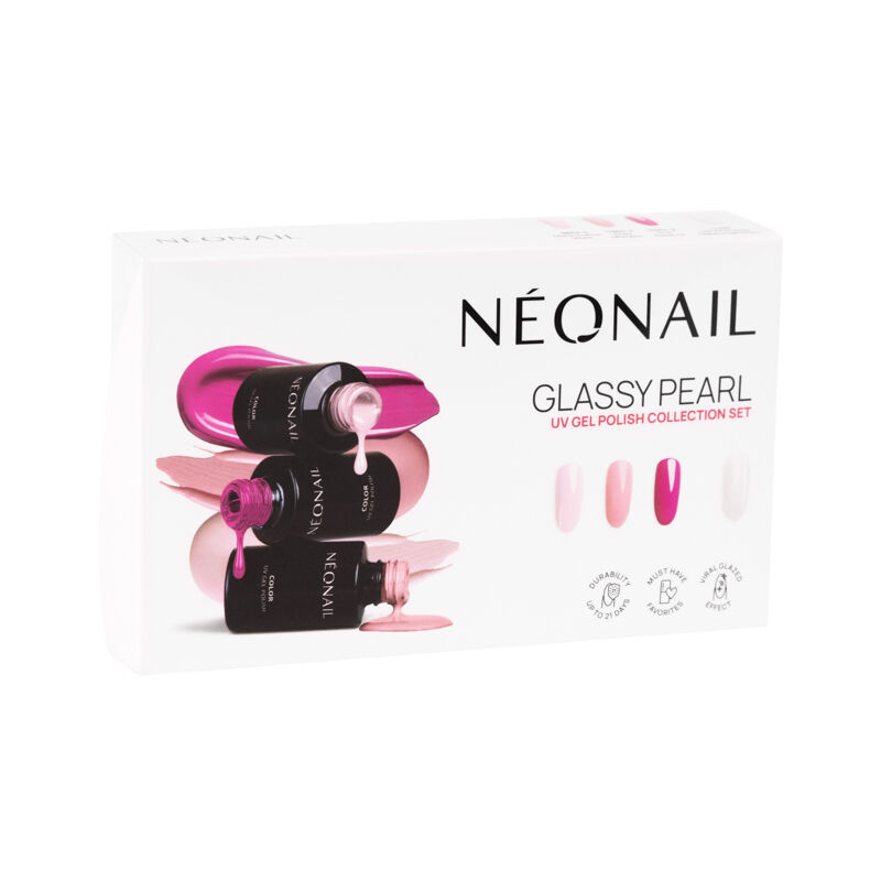 Kolekcija steklenih biserov Neonail