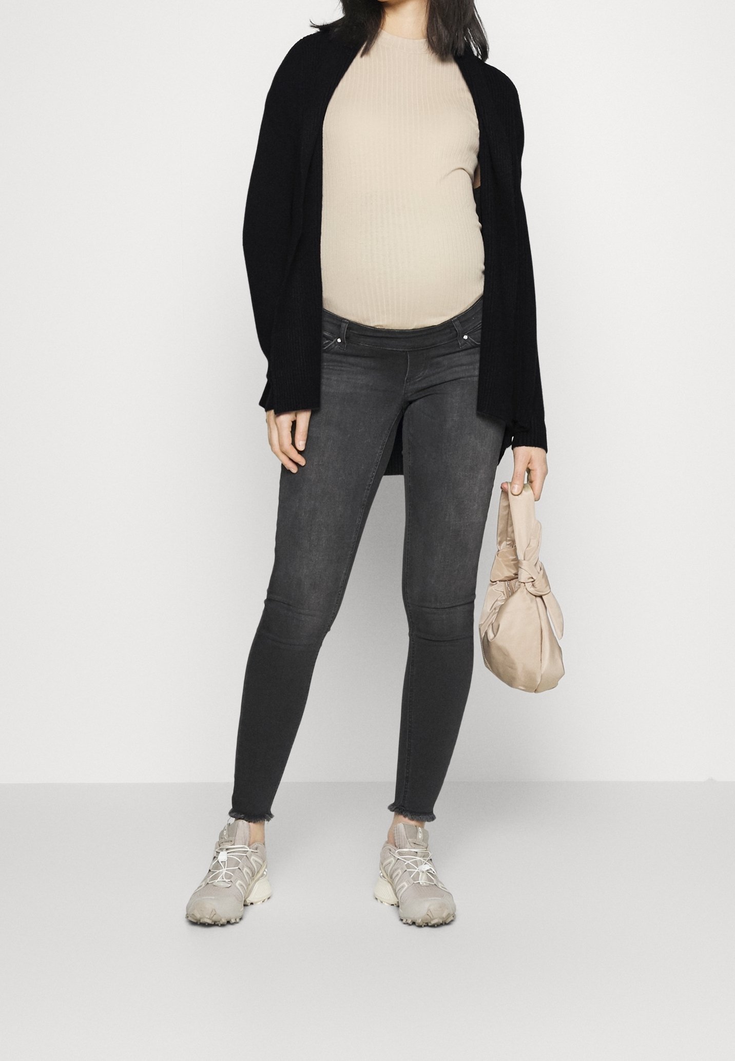 Anna Field MAMA jopica - črna
