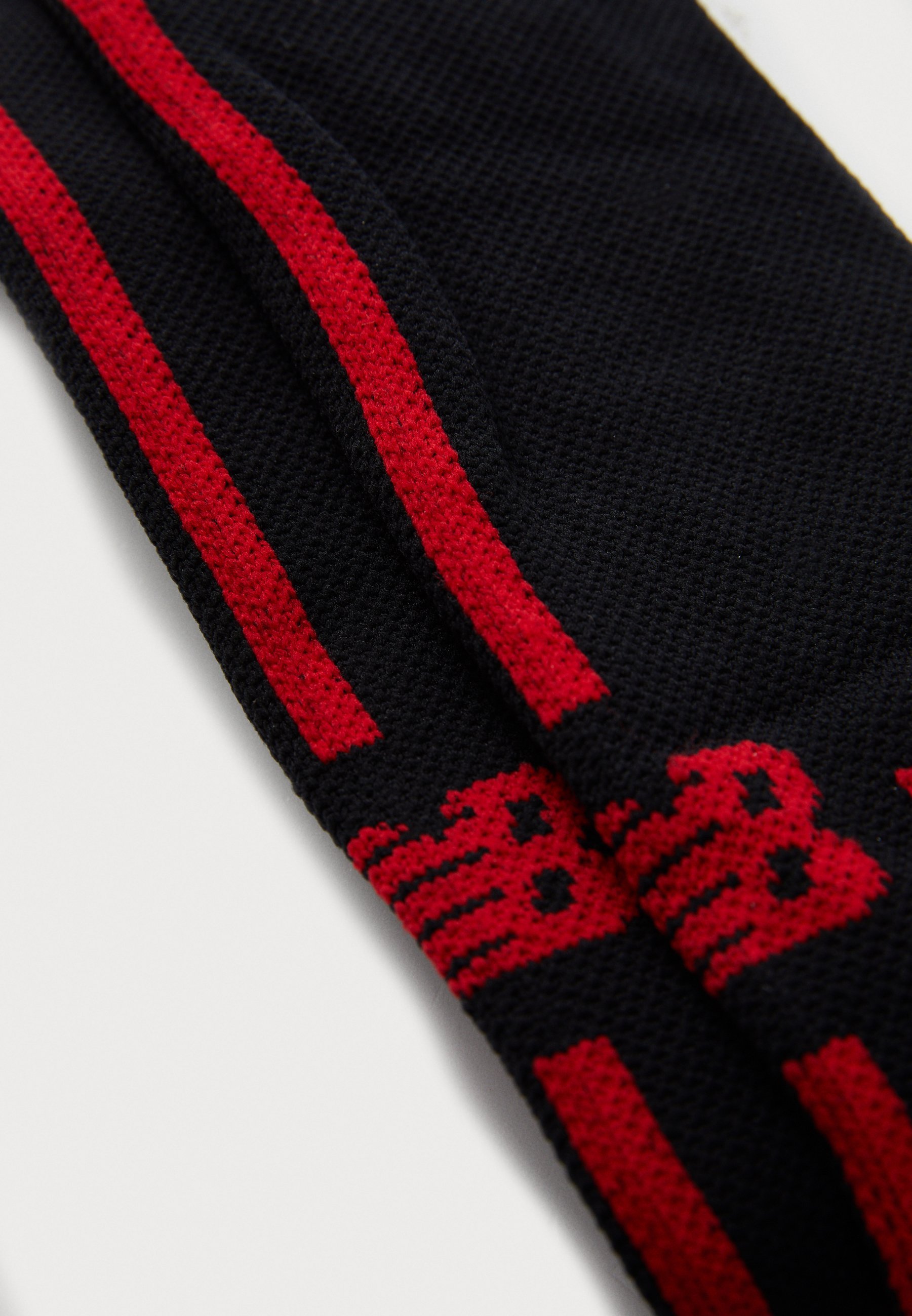 New Balance BAYER 04 HOME YOUTH SOCK UNISEX - Kniehoge sokken - zwart/rood