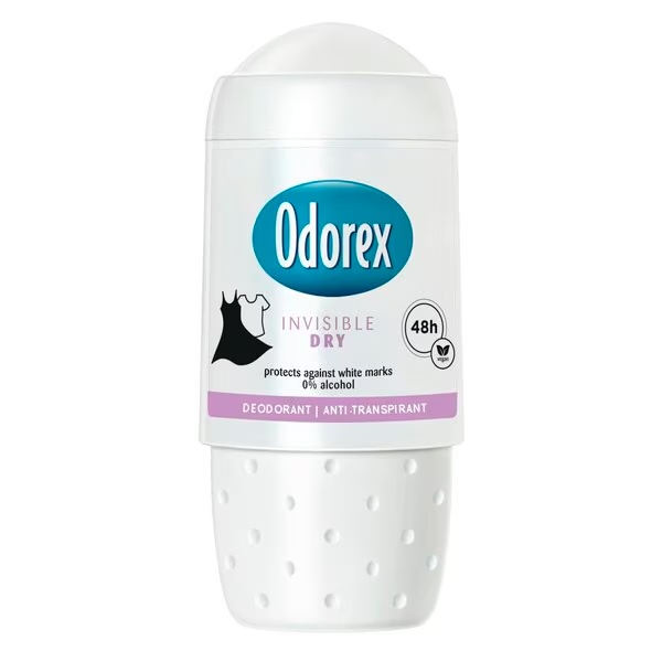 Odorex Nevidljivi suhi dezodorans antiperspirant u roleru<br>50ml
