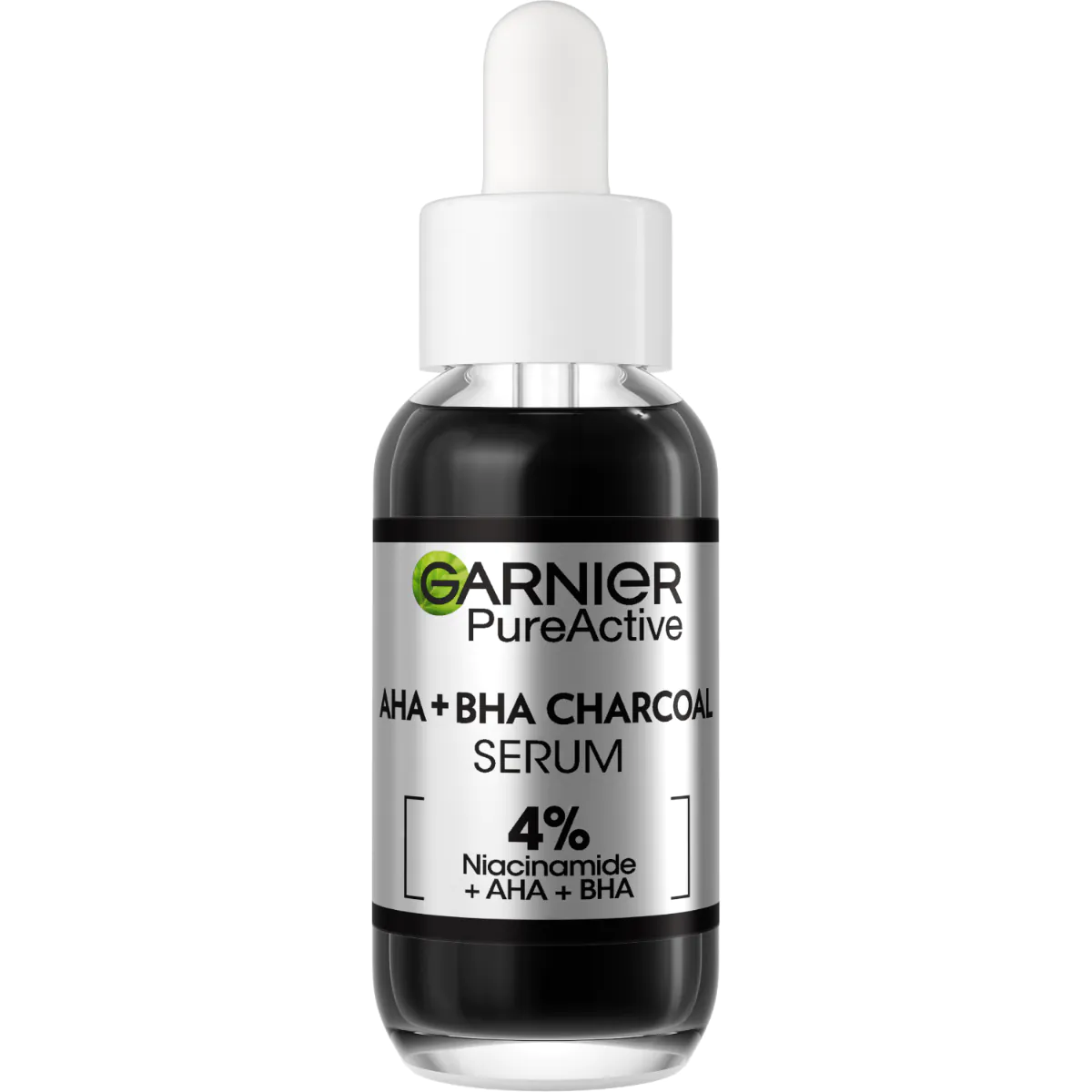 Garnier Skin Naturals Czysta Skóra Serum przeciw niedoskonałościom z Kwasem Aha, Bha i Węglem