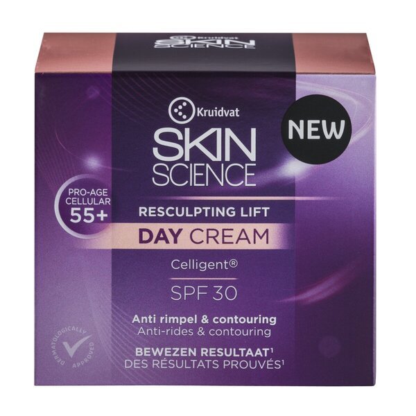 Kruidvat Skin Science Resculpting Lift 55+ dnevna krema<br>50ml - Zrela koža