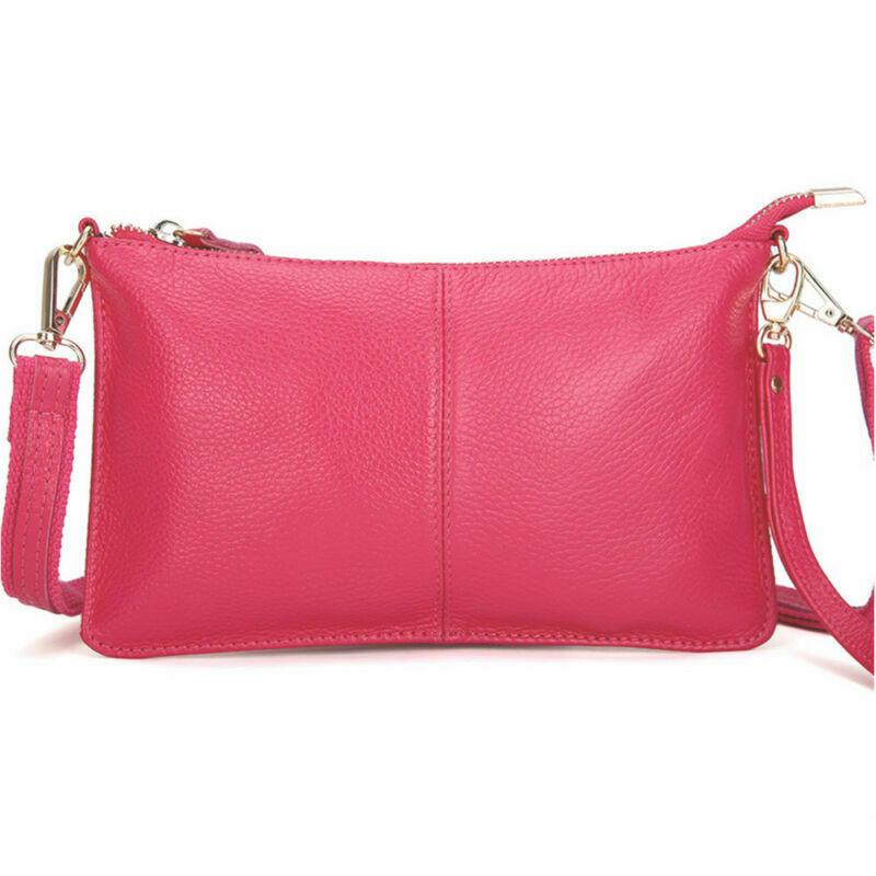 Sac à main classique en cuir pour femme, modèle B5, avec bandoulière zippée et fermeture éclair. Design simple et tendance.