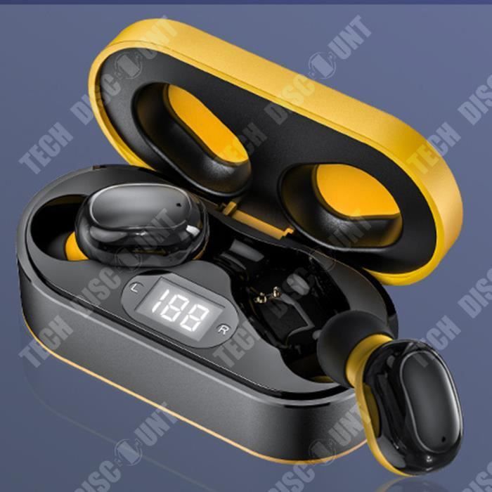 Bluetooth Headphones - TD® - Digital Display - Noise Reduction - 10M Range - 380 mAh