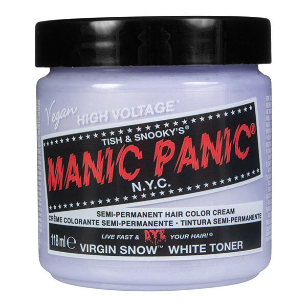 Vopsea de păr Manic Panic High Voltage Virgin Snow Toner 118ml