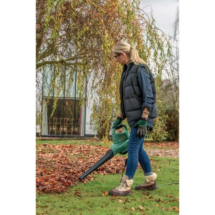 Soplador-aspirador triturador Bosch UniversalGardenTidy 3000 - Eléctrico - 3000 W - 285 km/h - 50 L - Verde