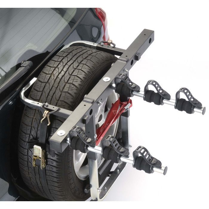 MOTTEZ 4x4 fietsendrager voor achterklep - 3 fietsen