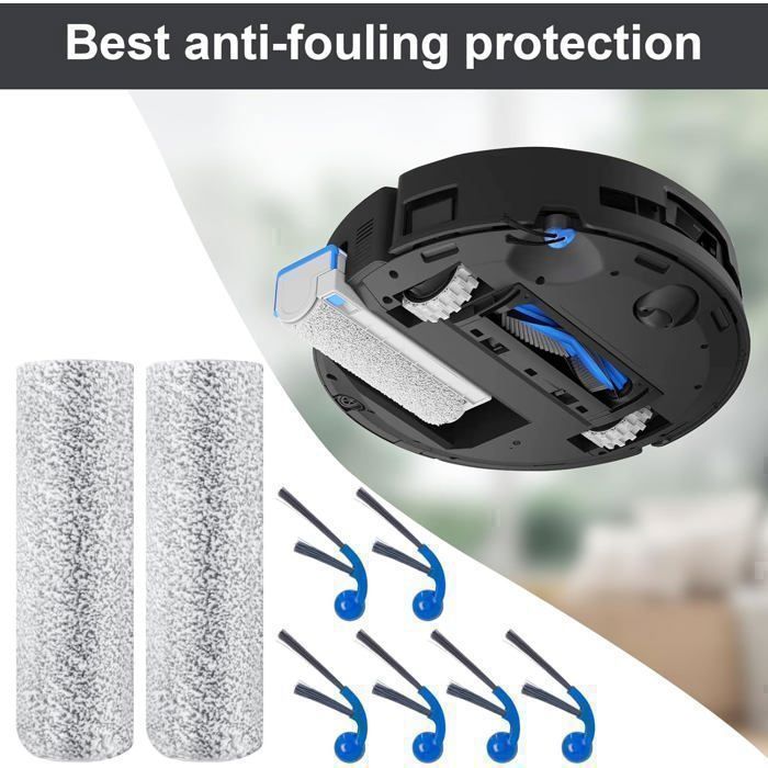 Kit di accessori per l'aspirapolvere robot Ecovacs Deebot T80 Omni: accessori di ricambio